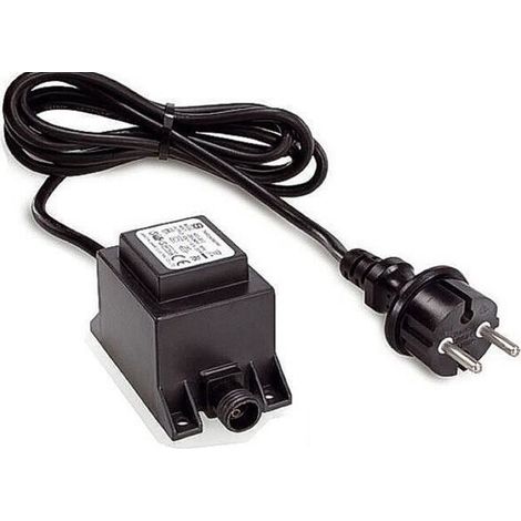 Transfo alimentation - Étanche - 220V vers 12V AC - 20 Watts - Utilisation extérieure - Unité