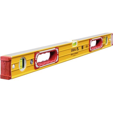 Stabila – Niveau à bulle 15234 – Aluminium renforcé 81 cm – Précision 0.5 mm/m – Pour chantiers humides et espaces confinés
