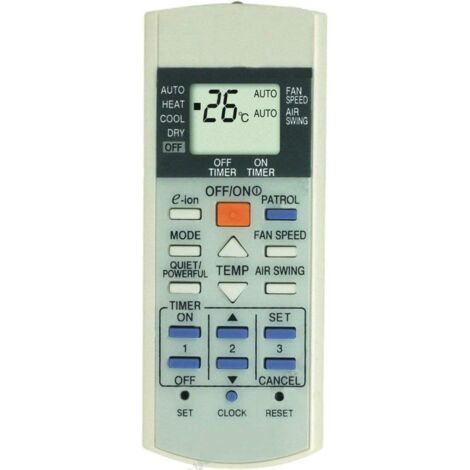 Pour télécommande de climatisation Panasonic A75c3300 A75c3208 A75c3935 (1/3)