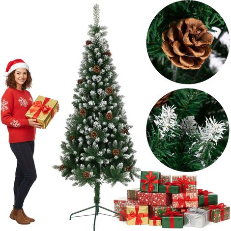 NATALE Albero di Natale con pigne (1/5)