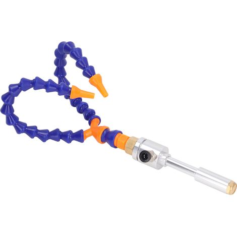 Tube de refroidissement vortex 3 pièces, pistolet à air froid 7 bars 520 BTU, double tête, alliage d'aluminium, tuyau universel (1/5)