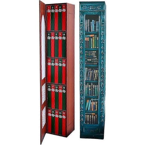 Calendrier de l'Avent avec 2 mini-livres décoratifs, calendrier de l'Avent de Noël avec livre cadeau, calendrier de l'Avent (1/5)