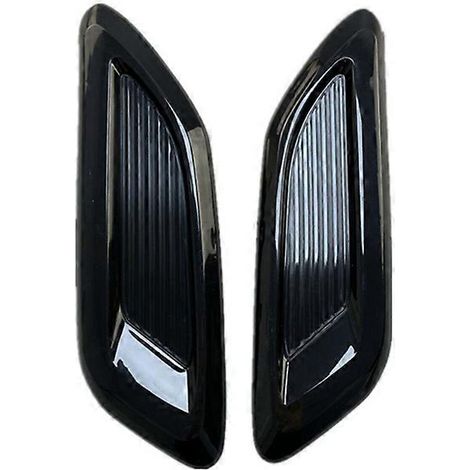 Lot de 3 prises d'air décoratives pour capot de voiture, avec sortie d'air centrale et latérale. Accessoires extérieurs universels pour voiture. (1/5)