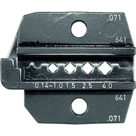 Mâchoires interchangeables pour terminaux HTS + Harting  Rennsteig 62407130