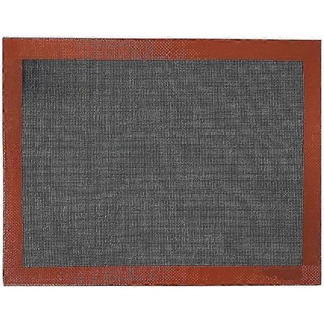 Plaque de cuisson en silicone 40 x 30 cm pour four, à rôtir et à rouler