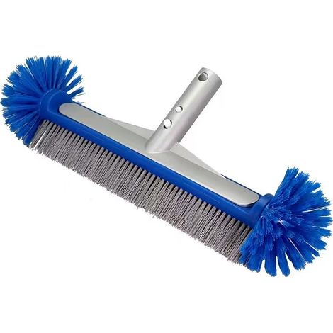 Runde Poolbürste, Poolbürstenkopf ohne Stiel, Poolbesen mit halbkugelförmigen Borsten, Runde Scheuerbürsten für Wand und Fliesen, Bürsten für Bad und Garten