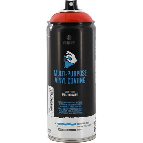 Bombe de peinture revêtement vinyle multiusage - Orange - 400ml - MTN Pro (1/2)