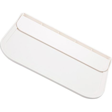 Étagère flottante pliable et peu encombrante pour salle de bain, étagère murale flottante pour vêtements, articles de toilette et serviettes (peti (1/5)