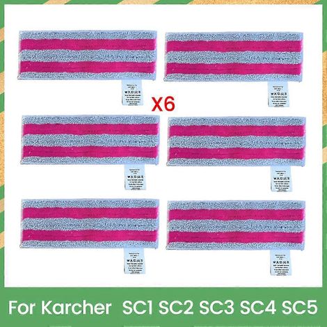 Mikrofaser-Dampfmopptuch für Kärcher SC1 SC2 SC3 SC4 SC5 Dampfreiniger Bodendüsenpads B (1/5)