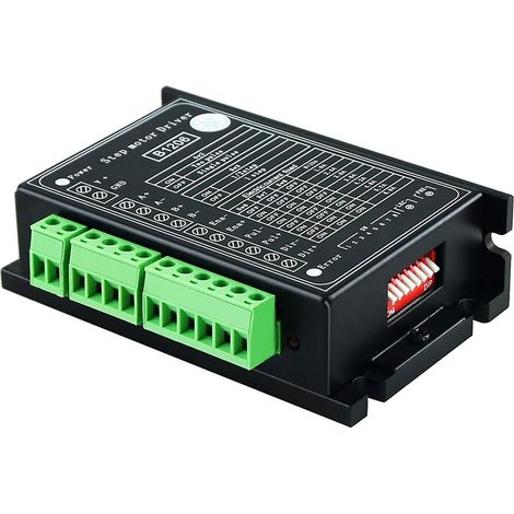 B1206 Voll-/Halbschritttreiber, 2-Phasen-Schrittmotortreiber, Betriebsspannung 20–120 V DC, Stromstärke 6 A