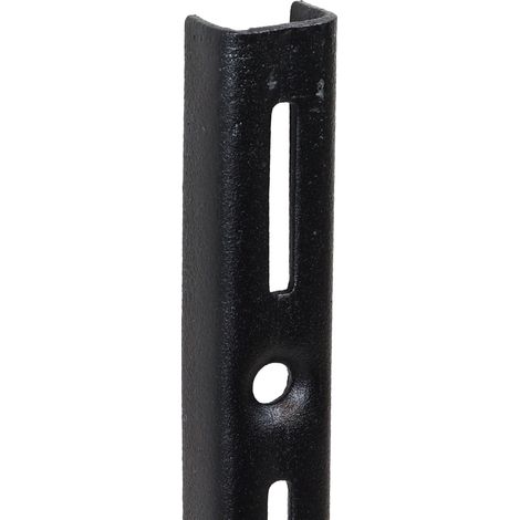 Crémaillère simple 49,5 cm noir - Par pièce (1/3)