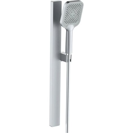 Saliscendi quadro 3 getti flex 150 cm PVC anti torsione silver (1/2)