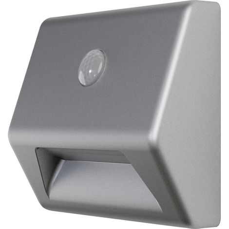 Osram LED-Nachtlicht Nightlux Stair mit Licht- & Bewegungssensor 7,3 cm kaltweiß silber