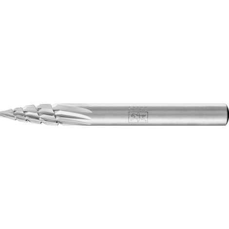 PFERD TOOLS HSS Frässtift Spitzbogenform K Ø 06x18 mm Schaft-Ø 6 mm Z 2 universal mittel Spanbrecher (1/2)