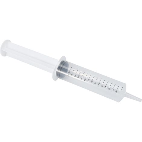 Seringue doseuse de précision jetable en plastique de 150 ml pour nutriments hydroponiques (1/5)