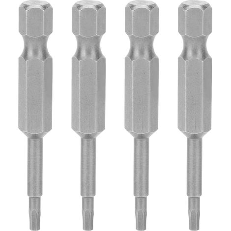 Magnetic Hexagonal Screwdriver Bits, Set of 10, Steel (1/5)