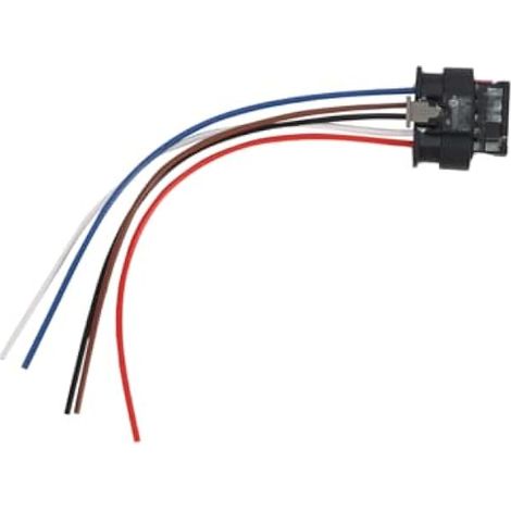 Faisceau de câblage pour débitmètre d'air massique (MAF) à 5 broches, compatible avec Skoda, Seat, VW Jetta et Passat (A3, A4, A5, A6, Q5, R8), référence 4F0973705 (1/5)