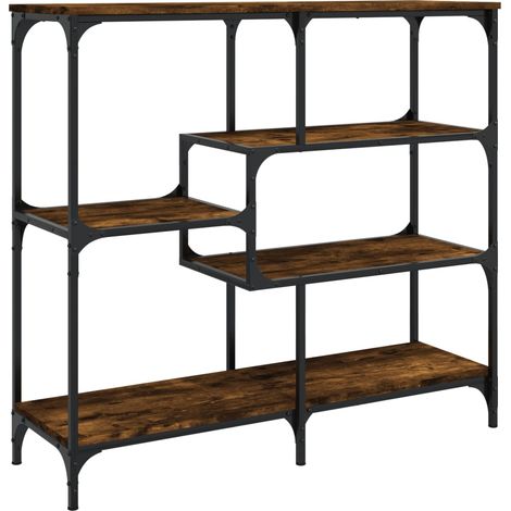 Maison Exclusive - Tavolo Consolle Rovere Fumo 103x32x95 cm Legno Multistrato