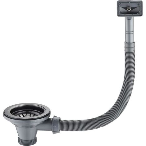 Égouttoir d'évier, QttvbTna, acier inoxydable, 114 mm, noir