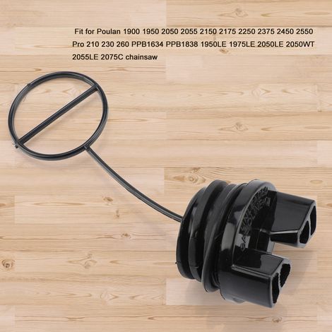 Bouchon de réservoir d'huile pour tronçonneuse Poulan Pro 952044640 530057236 577858501 530047192 (1/5)