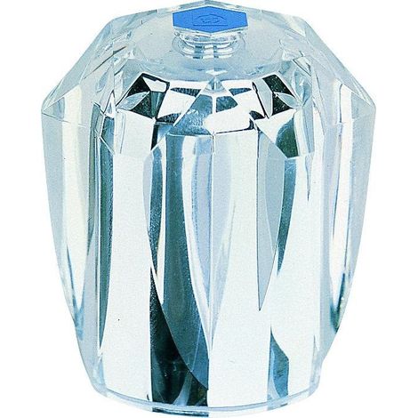 Poignee brillant F. Grohe 1/2" bleu