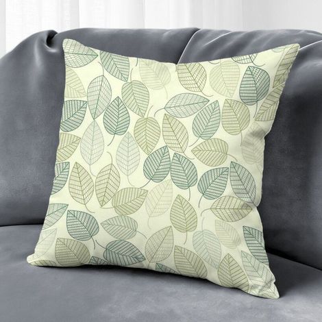 Housse de coussin extérieur fleurs, décoration patio terrasse canapé,50×50cm (1/5)