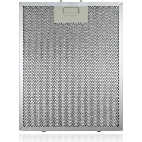 Filtre à graisse métallique universel pour hotte aspirante (argent, 320 x 260 mm) (1/4)