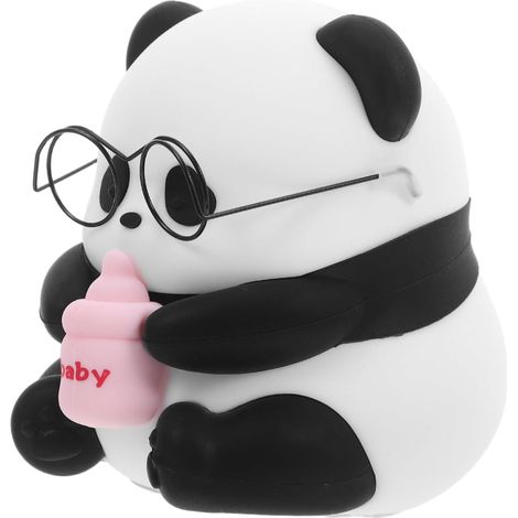 Lampe Panda Squishy Led Veilleuse Tactile Rechargeable (1/5)