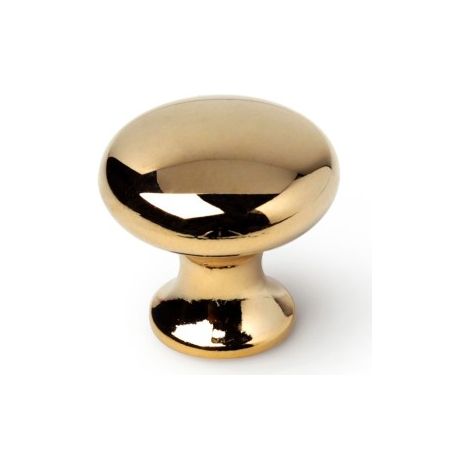 Pomo Mueble 25Mm Zamak Dorado Rei (1/2)