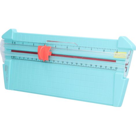 Mini coupe-papier portable vert menthe - Découpe précise et pratique pour tous usages (1/5)
