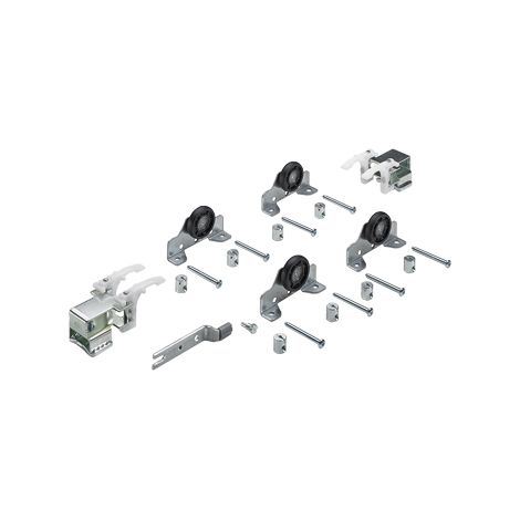 Topline 1 unité 2 portes 500n ou 3 portes 500n - Charge maxi par vantail : 50 kg - Garniture : Pour 2 vantaux - Hauteur maxi : 2500 mm - HETTICH (1/5)
