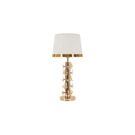 Lampe de table papillon doré cm ø 35x74 (1/5)