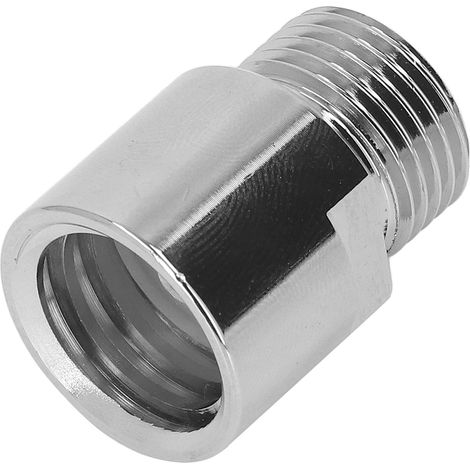Adaptateur bouteille CO2 inox filetage femelle TR21-4 vers mâle CGA320 kit conversion pour machine eau gazéifiée (1/5)