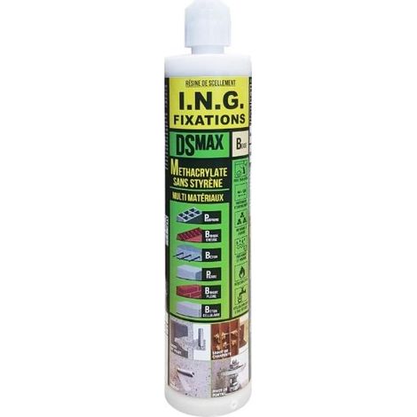 KIT DS MAX beige 300ML + tiges filetées D 10 X 160 - - A860035
