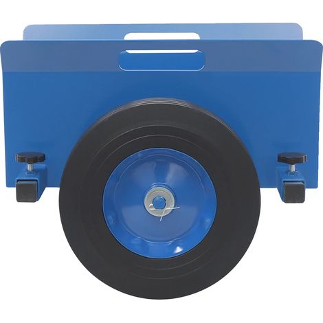 Chariot de panneau, construction robuste, capacité de charge de 490 kg, Bleu (1/2)