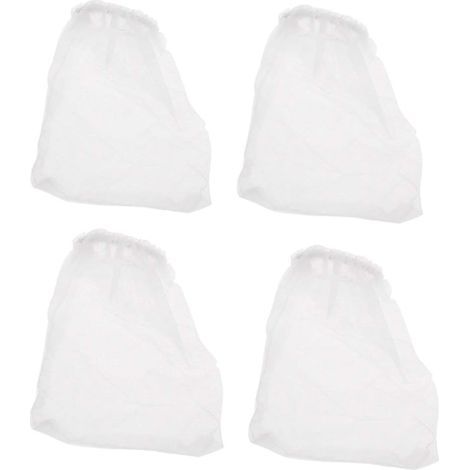 Set of 4 Nylon Filter Bags for Vacuum Cleaners, Gravel, Aquariums, Reusable, Washable, Maintenance Accessory (1/5)