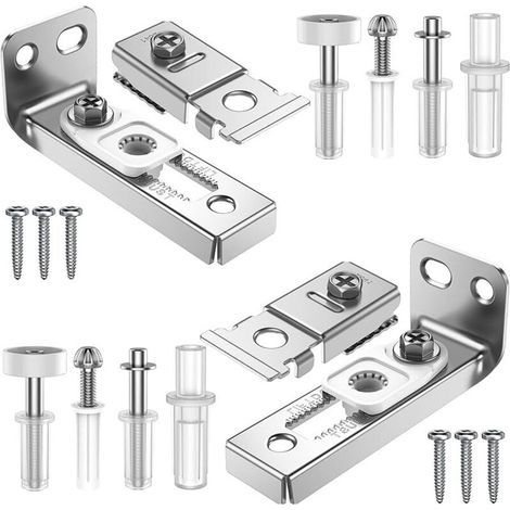 Kit de Réparation de Matériel de Porte Pliante - pour Rail de 2,22 Pouce à 2,54 Pouces,Kit de Remplacement de Porte de Poche Pliante