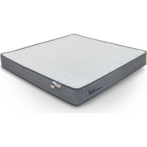 Matelas à ressorts ensachés 23cm Bedream accueil moelleux et soutien ferme 180x200cm