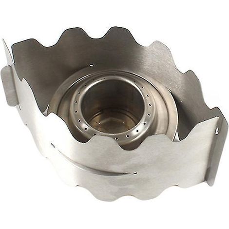 Réchaud à alcool portable d'extérieur (1 pièce) pour le camping et les voyages