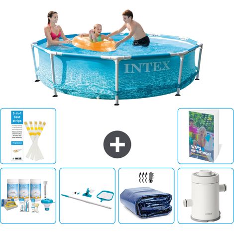 Frame Pool Rund - 305x76 cm - 7-teilig S93
