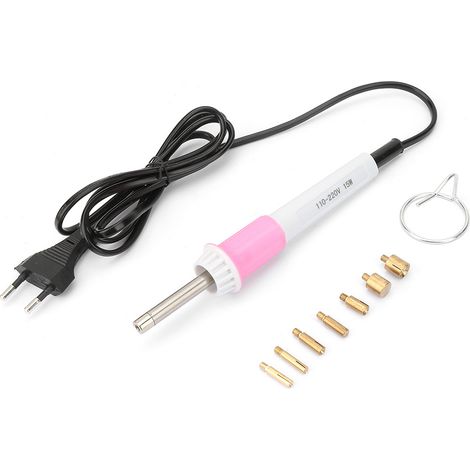 Pistolet à chaleur pour strass et cristaux thermocollants Hotfix (prise UE 110-220 V) (1/5)