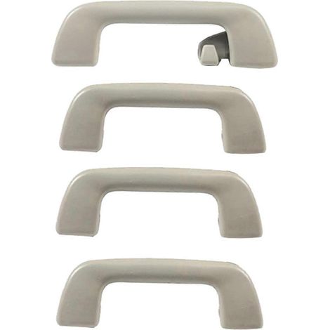 Poignée de tirage intérieure de toit pour accoudoir de voiture gris clair-- (1/5)