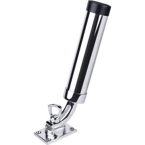 360 Degree Adjustable Fishing Rod Holder Deck Mount 316 Stainless Steel for Marine Boat Yacht (1/5)