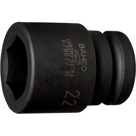 VASO IMPACTO 1/2 TUERCA LLANTAS 19MM - BAHCO