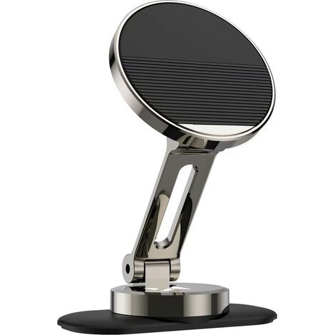 Soporte magnético plegable para smartphone para el salpicadero del coche - gris (1/5)