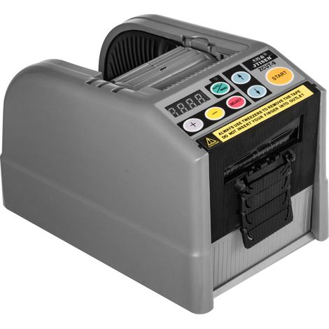 VEVOR Dispenser Automatico di Nastro Taglianastro Elettrico 25W Taglianastro Larghezza Nastro 6-60mm Lunghezza Nastro 5-999mm per Industrie, Uffici, Case, Negozi (1/5)
