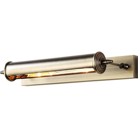 Lumière de miroir de salle de bain, applique murale de meubles de salle de bain de table d'armoire de miroir, lumière chaude 3000k (1/5)