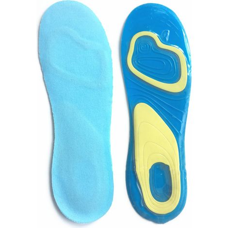 Semelles En Silicone - Absorption Chocs Et Soutien Voûte - Confort Quotidien Pour Adultes - Paire (1/5)