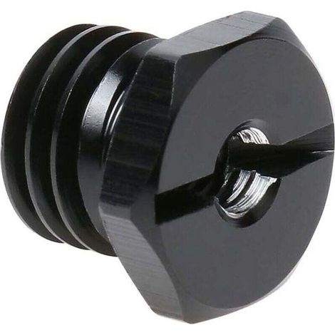 Bardusch-1 Pièce Huepar Adaptateur Fileté, Réducteur/Adaptateur de vis mâle de 1/4"-20 à 5/8"-11 pour Trépied, Support Laser et Pied de Microphone (1/4)