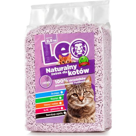Arena para gatos Leo - Lavanda (1/5)